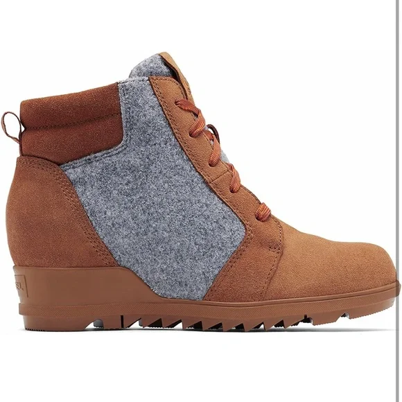 🥾Sorel Evie Ankle Lace Waterproof Boots BRAND NEW WITH TAGS Women's size 7.5 - Picture 4 of 16